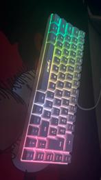 Gaming toetsenbord 60% met RGB  Inclusief verzenden, Bedraad, Gaming toetsenbord, Hxjs, Ophalen of Verzenden