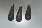 3 stuks Vislood Zeelood van 300 gram wrakkenlood, Watersport en Boten, Ophalen of Verzenden, Gebruikt, Dobber of Lood