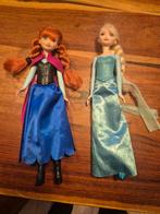 Disney Frozen Anna en Elsa Popjes, Ophalen of Verzenden, Gebruikt, Popje