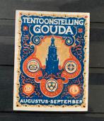 Sluitzegel '13 Gouda tent, Verzenden, T/m 1940, Gestempeld