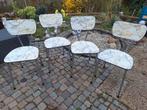 Formica/marmerlook keukenstoeltjes., Ophalen