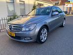 Mercedes-Benz C-klasse 220 CDI Avantgarde Aut,Schuifdak,Leer, Auto's, Automaat, Zwart, 4 cilinders, 1505 kg