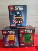 Lego Brickheadz Iron Man Hulk Captain America 41589+41592, Ophalen of Verzenden, Nieuw, Complete set, Lego