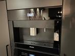 Miele CVA6401 volautomatische koffiemachine zwart glas, Witgoed en Apparatuur, Koffiezetapparaten, Ophalen, Gebruikt, 10 kopjes of meer