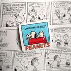 Snoopy van Peanuts strips Cheshire Beagle Sticker, Verzamelen, Stripfiguren, Nieuw, Plaatje, Poster of Sticker, Snoopy, Verzenden