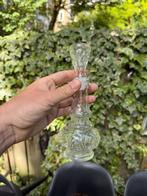 Kleine sierlijke glazen karaf met stop – vintage, Ophalen