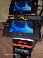 Akai draagbare dvd speler met 2 schermen  10€, Audio, Tv en Foto, Dvd-spelers, Ophalen of Verzenden, Overige merken