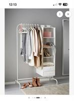 2x Kledingrek - IKEA Wit, Huis en Inrichting, Kasten | Kledingkasten, 100 tot 150 cm, Ophalen of Verzenden, Zo goed als nieuw