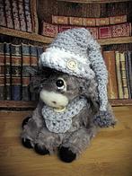 Kleine ezel Pebble - pluche Artist bear - 24cm, Verzenden, Nieuw, Stoffen beer