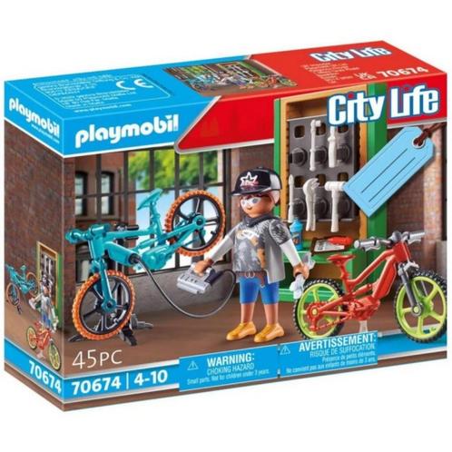 🎁 Playmobil 70674 - E-Bike Werkplaats 🎁, Kinderen en Baby's, Speelgoed | Playmobil, Nieuw, Complete set, Verzenden