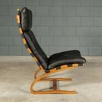 Kengu loungefauteuil – Elsa & Nordahl Solheim – Rybo Rykken, 75 tot 100 cm, Ophalen of Verzenden, Hout, 75 tot 100 cm