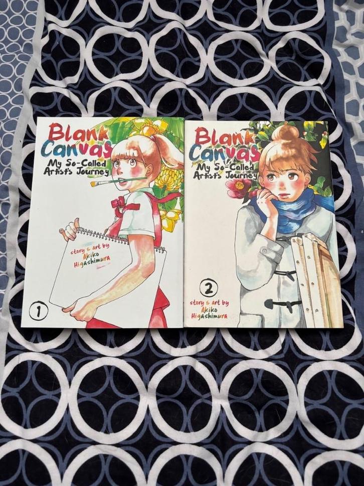 Blank Canvas an Artist’s Journey 1-2, Boeken, Strips | Comics, Zo goed als nieuw, Meerdere comics, Japan (Manga), Ophalen of Verzenden