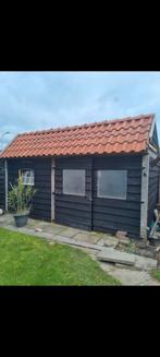 Overkapping houthok  schuurtje  dierenverblijf  t.e.a.b, Ophalen, Gebruikt, Schuur