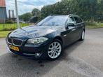 BMW 5-Serie 520D Touring 135KW Aut8 2012 hud Pano softclos, Auto's, BMW, Euro 5, Achterwielaandrijving, 1995 cc, Zwart