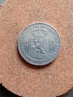 Zilveren rijksdaalder 1898, Postzegels en Munten, Munten | Nederland, Zilver, Koningin Wilhelmina, 2½ gulden, Verzenden