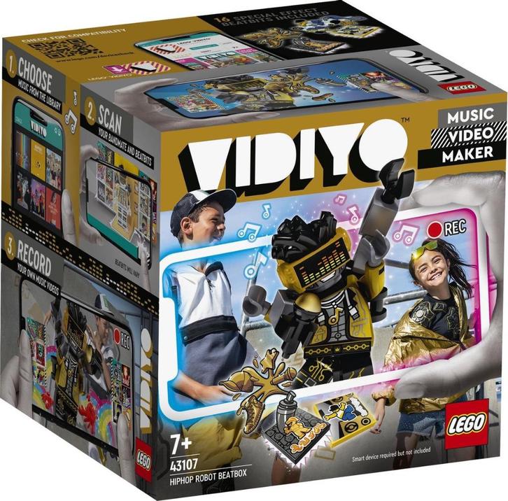 LEGO Vidiyo HipHop Robot BeatBox - 43107, Kinderen en Baby's, Speelgoed | Duplo en Lego, Zo goed als nieuw, Lego, Complete set