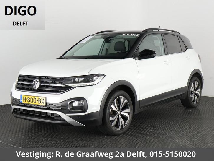 Volkswagen T-Cross 1.0 TSI Style Two-Tone Automaat | 1e eige, Auto's, Volkswagen, Bedrijf, Te koop, T-Cross, ABS, Achteruitrijcamera