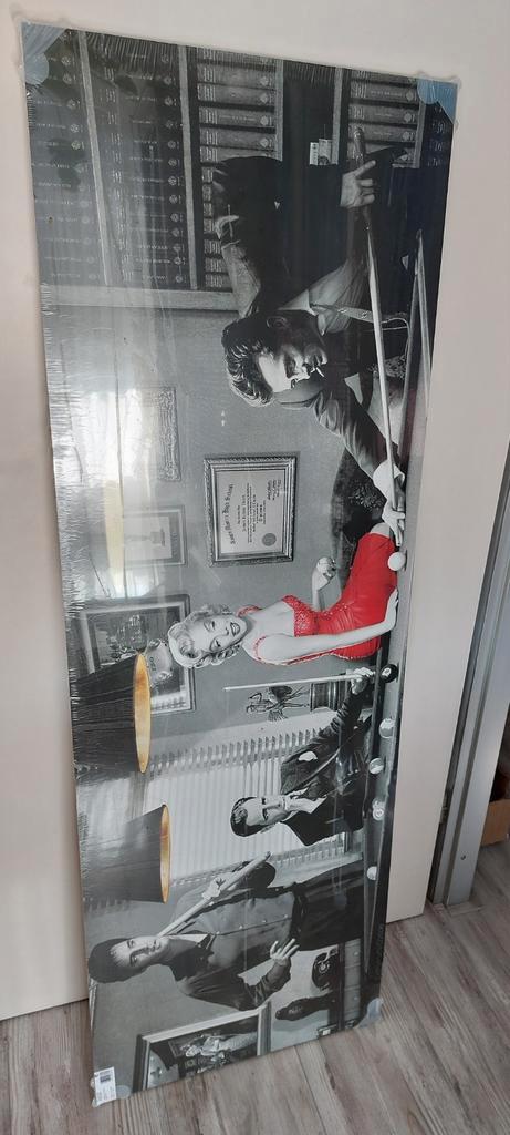 Nieuw! Film Wanddecoratie;Elvis, Bogart, Monroe, James Dean., Huis en Inrichting, Woonaccessoires | Wanddecoraties, Nieuw, Ophalen