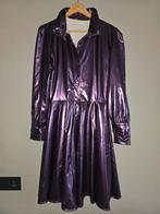 Lange lak jas/jurk xxl, Kleding | Dames, Overige typen, Verzenden, Zwart, Maat 46/48 (XL) of groter