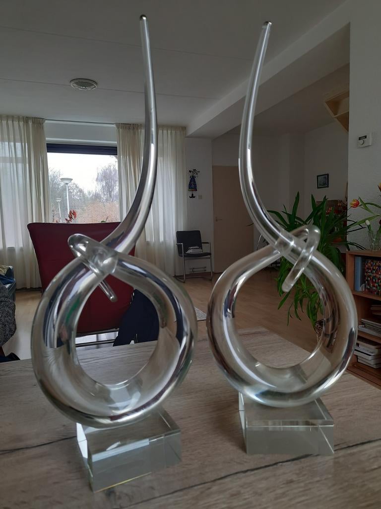 Leonardo glas sculpturen, Antiek en Kunst, Antiek | Glas en Kristal, Ophalen