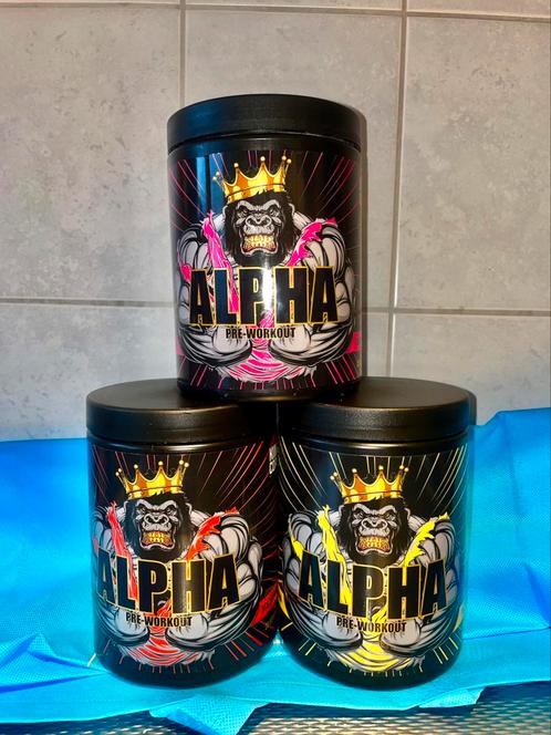 ALPHA PRE-WORKOUT extreme pre workout, Sport en Fitness, Gezondheidsproducten en Wellness, Nieuw, Poeder of Drank, Verzenden