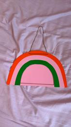 Fotolijst regenboog roze metaal., Ophalen of Verzenden, Zo goed als nieuw, Wanddecoratie
