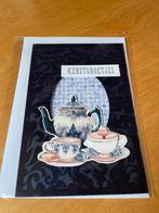 Fluweelkaart kerst 2, Ophalen of Verzenden, Nieuw, Kerst