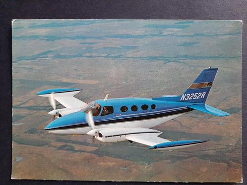 Ansichtkaart Cessna 411-A boven Italië / KO26.30, Verzamelen, Ansichtkaarten | Themakaarten, Ongelopen, 1960 tot 1980, Voertuig