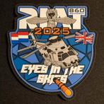 RNLAF 860 Squadron Eyes In The Skies RIAT 2025 Patch, Ophalen of Verzenden, Luchtmacht, Nederland, Embleem of Badge