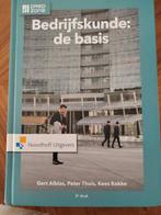 Bedrijfskunde: de basis - Gert Alblas, Ophalen of Verzenden, Zo goed als nieuw, HBO