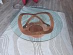 Ronde salontafel, Ophalen, Gebruikt, Rond, Glas