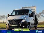 RENAULT MASTER 2.3 dub.cab kipper airco, Auto's, Bestelauto's, 145 pk, Gebruikt, Euro 6, Renault