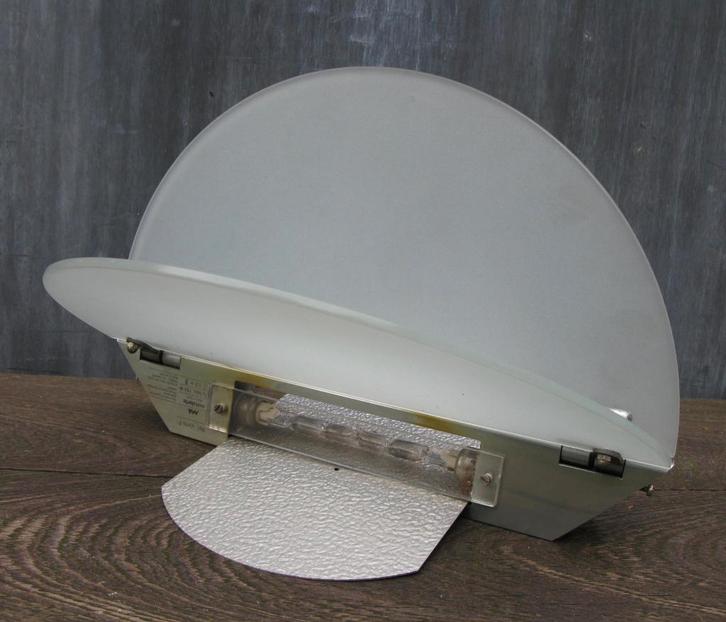 WANDLAMP METALARTE "VERTE P" SPAANS DESIGN, Huis en Inrichting, Lampen | Wandlampen, Gebruikt, Glas, Metaal, Ophalen of Verzenden