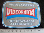 sticker videocassettes videorama het gewaagde alternatief, Verzenden, Zo goed als nieuw, Merk