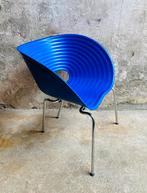 Vitra Tom Vac blauwe kuip-stoel design Ron Arad, Huis en Inrichting, Ophalen, Gebruikt, Blauw, Design