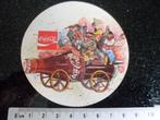 sticker coca-cola logo huifcar carnaval vintage feest, Verzamelen, Stickers, Verzenden, Zo goed als nieuw, Merk