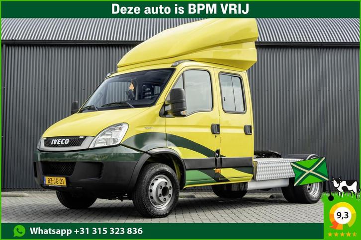 Iveco 70C17D EURO 3.0L | Be-Trekker | 12 ton | 7-Persoons |, Auto's, Bestelauto's, Bedrijf, Te koop, ABS, Achteruitrijcamera, Alarm