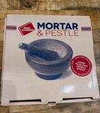 Vijzel met Stamper - Nieuw in Doos!, Huis en Inrichting, Keuken | Keukenbenodigdheden, Ophalen, Nieuw