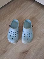 Lichtblauwe clogs maat 30/31 klompen comfortabele instappers, Jongetje of Meisje, Ophalen of Verzenden, Clogs, Gebruikt