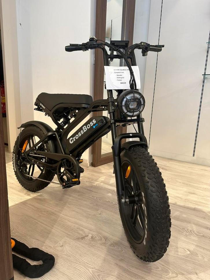 Fatbike crossboss v20 pro, Fietsen en Brommers, Elektrische fietsen, Zo goed als nieuw, Overige merken, 59 cm of meer, Ophalen of Verzenden