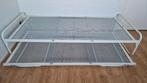 Onderschuifbed / Logeerbed (merk Avek), Huis en Inrichting, Slaapkamer | Bedden, Ophalen, Gebruikt, 90 cm, Wit