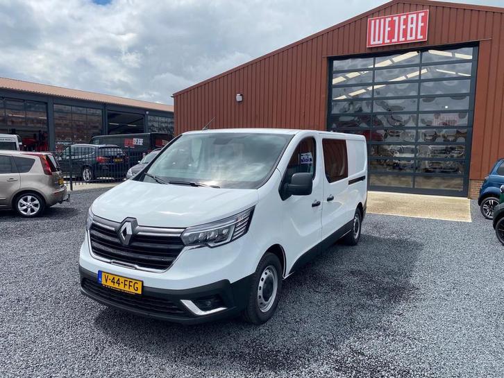 Renault Trafic 2.0DCI 150PK L2H1 DC 2X SCHUIFDEUR NIEUW GEEN, Auto's, Bestelauto's, Bedrijf, Te koop, Airconditioning, Android Auto