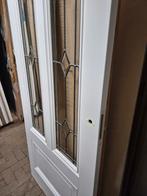 83x201,5cm binnendeur stomp glas in lood showmodel XB5, Doe-het-zelf en Verbouw, Deuren en Horren, Ophalen, Cando, 80 tot 100 cm