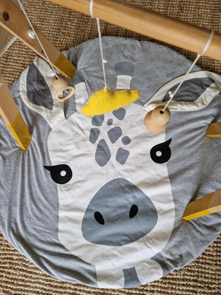 Houten speelmobiel baby, Kinderen en Baby's, Speelgoed | Babyspeelgoed, Gebruikt, Overige typen, Ophalen