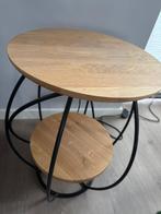 Ronde tafel / bijzet-/salontafel – Goossens “Bellis”, Huis en Inrichting, Tafels | Salontafels, Ophalen, 50 tot 100 cm, Rond, 50 tot 100 cm