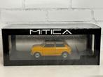 MITICA 1:18 INNOCENTI MINI COOPER MKI MK1 1966 GEEL NIEUW, Ophalen of Verzenden, Nieuw, Auto, Overige merken