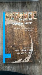 Ard Sprinkhuizen - De sociale kwestie hervat, Boeken, Ard Sprinkhuizen; Margot Scholte, Ophalen of Verzenden, Zo goed als nieuw