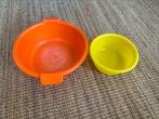 Was teil oranje kunstof  Retro jaren 70, Ophalen of Verzenden, Huis en Inrichting
