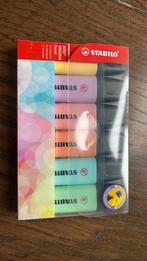 Stabilo markeerstiftenset pastel, Ophalen, Nieuw, Potlood of Stift