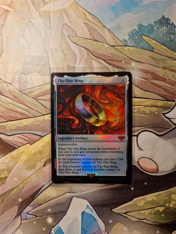 The One Ring Lord of the rings Magic the Gathering beschikbaar voor biedingen